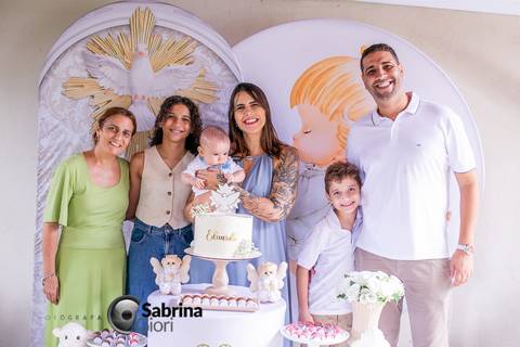 Cobertura fotográfica Batizado do Dudu'