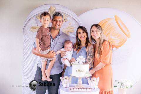 Cobertura fotográfica Batizado do Dudu'