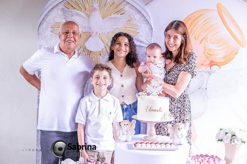 Cobertura fotográfica Batizado do Dudu'