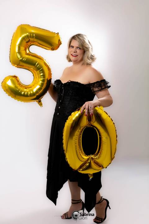 ensaio fotográfico de 50 anos '