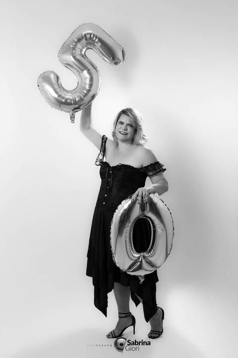 ensaio fotográfico de 50 anos '