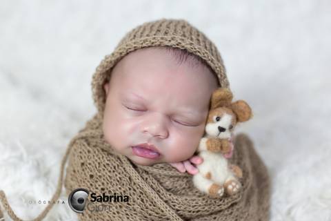 Ensaio newborn em família'