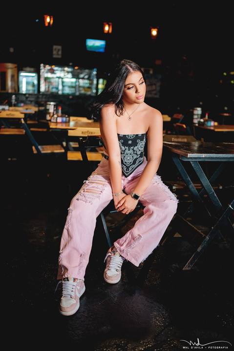 ensaio feminino bar'