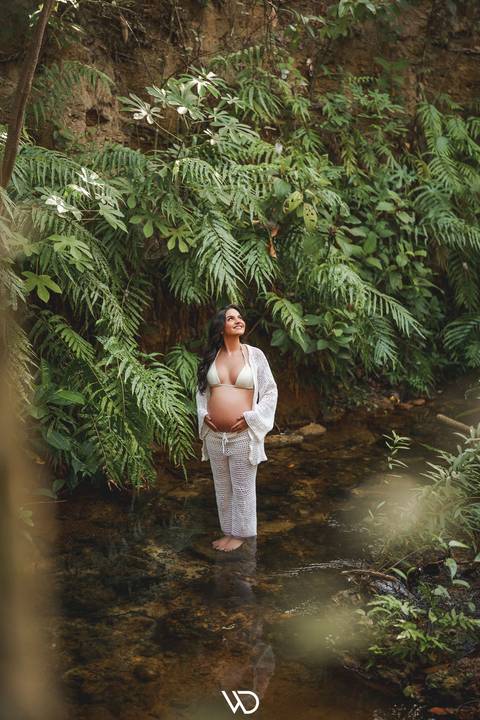 ensaio gestante cachoeira waldavilafotografia'