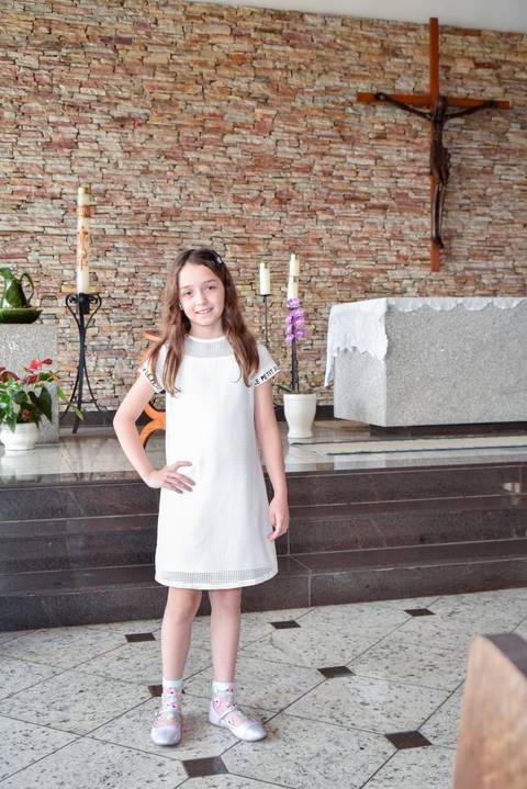 batizado na Paróquia Coração Eucarístico de Jesus'