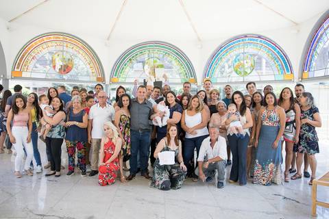 Batizado Igreja Nossa Senhora Rainha da Paz'