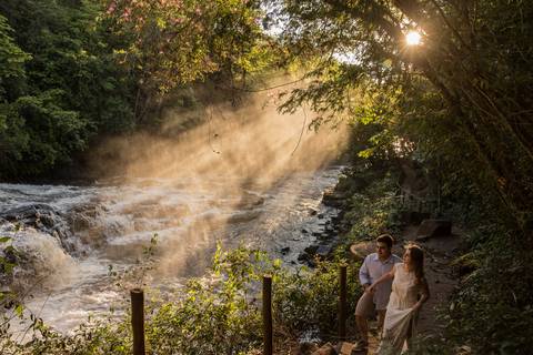 Ensaio Ariane e Felipe  - Brotas -SP'