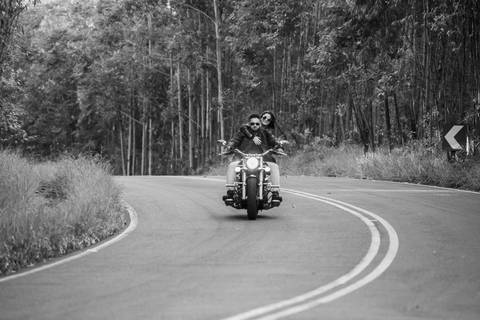 Ensaio com moto em itirapina'