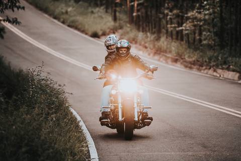 Ensaio com moto em itirapina'