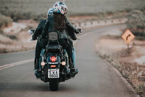 Ensaio com moto em itirapina'