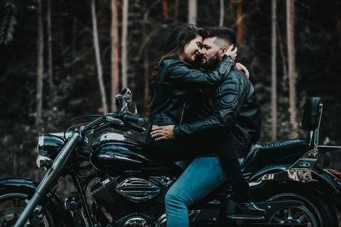 Ensaio com moto em itirapina'