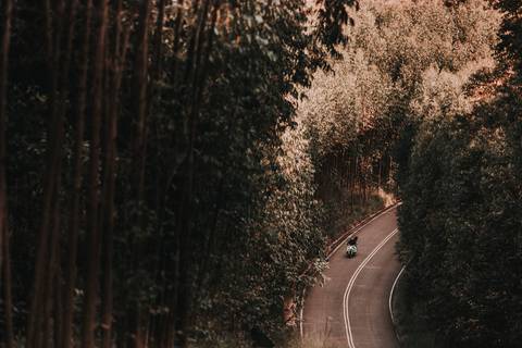 Ensaio com moto em itirapina'