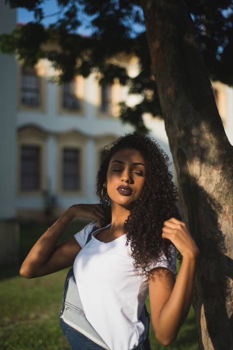 ensaio externo feminino ufrrj pôr do sol cacheada tumblr caio fábio fotos itaguaí rj'