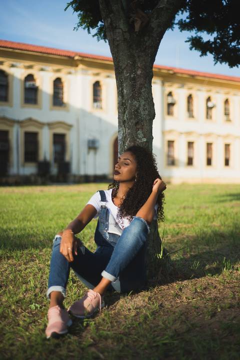 pose para ensaio fotográfico feminino externo natureza ufrrj itaguai foto tumblr cacheada'