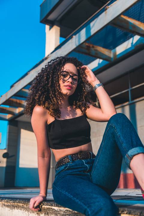 ensaio com cidade prédio ensaio fotográfico urbano feminino caio fábio itaguaí'
