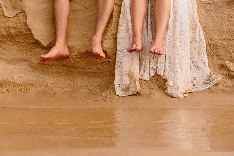 Ensaio Pré Wedding na praia em Ubatuba'