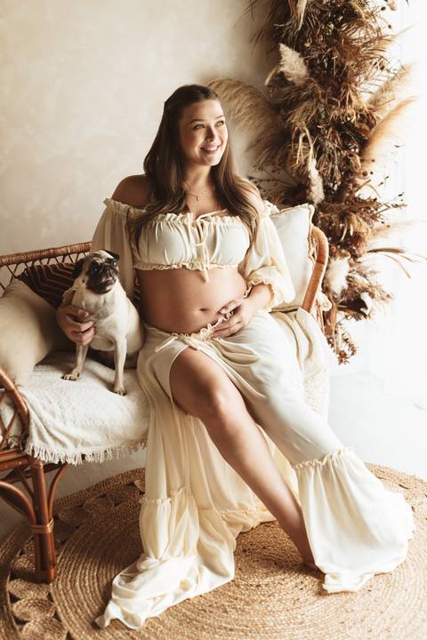 ENSAIO GESTANTE LUIZE DE MATTIA FOTOGRAFIA/Criciúma'