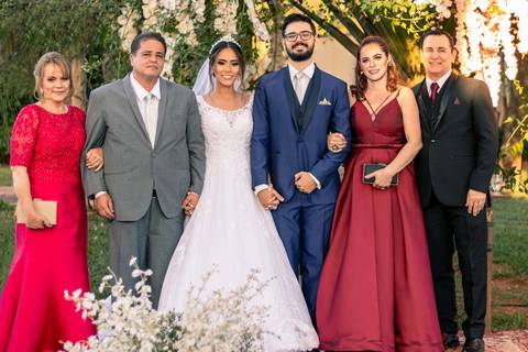 famílias se unindo'