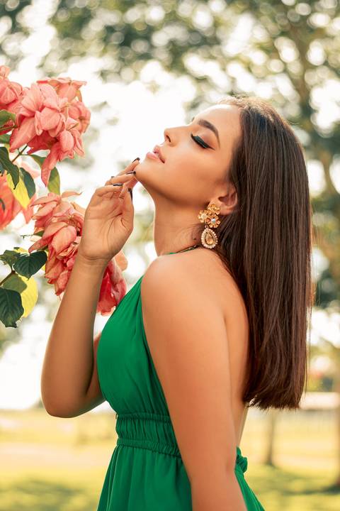 debutante se sentindo poderosa'