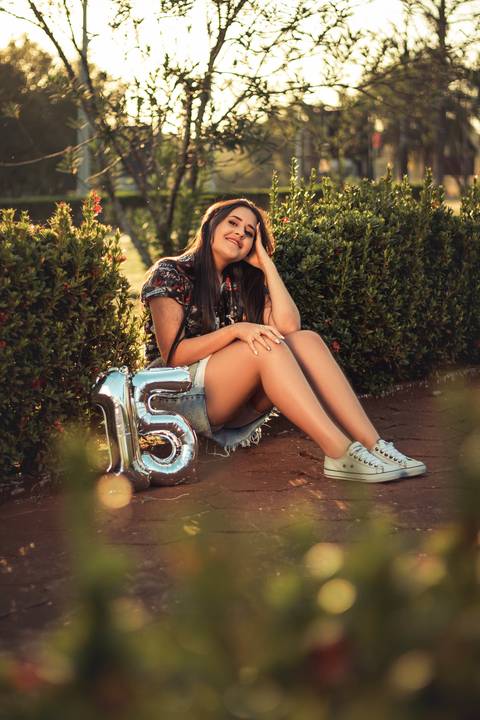 foto balão de 15 anos'