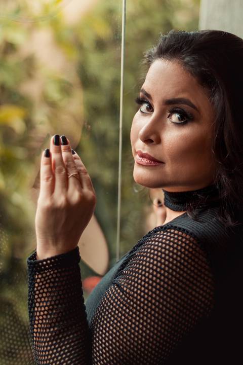 fotos em porta de vidro'