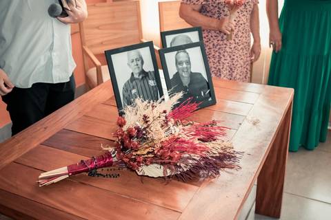 homenagem aos falecidos'