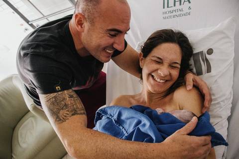 Fotografia de Parto - Ilha Maternidade - Florianópolis '