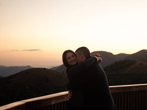 Ensaio de casal no Pico do Itapeva'