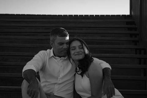 Fotos de casal leves e naturais'