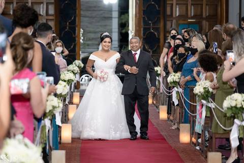 SKJ Fotografia - Casamento - Paróquia Nossa Senhora de Lourdes'