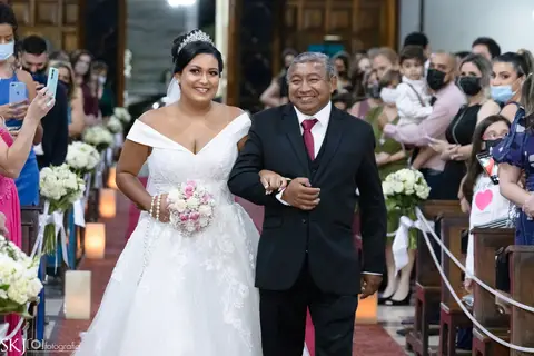 SKJ Fotografia - Casamento - Paróquia Nossa Senhora de Lourdes'