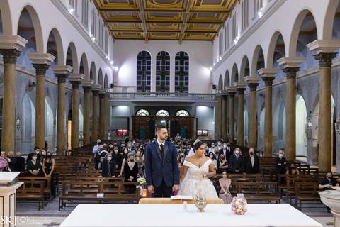 SKJ Fotografia - Casamento - Paróquia Nossa Senhora de Lourdes'