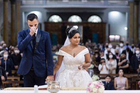 SKJ Fotografia - Casamento - Paróquia Nossa Senhora de Lourdes'