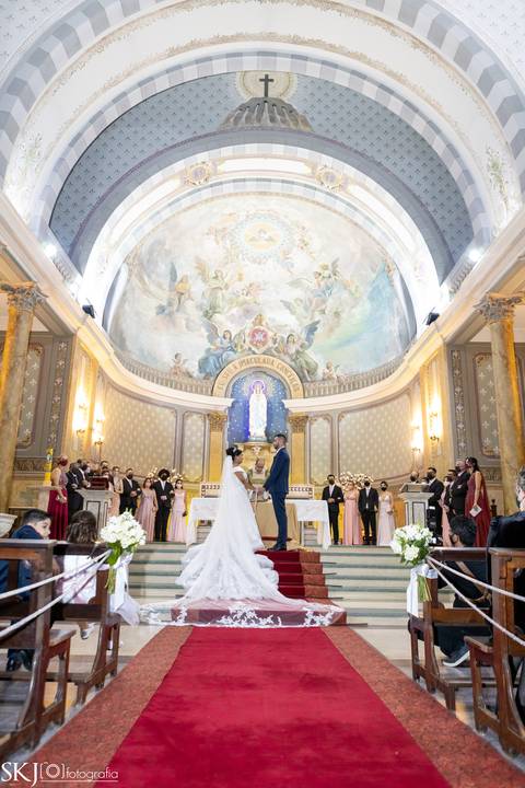 SKJ Fotografia - Casamento - Paróquia Nossa Senhora de Lourdes'
