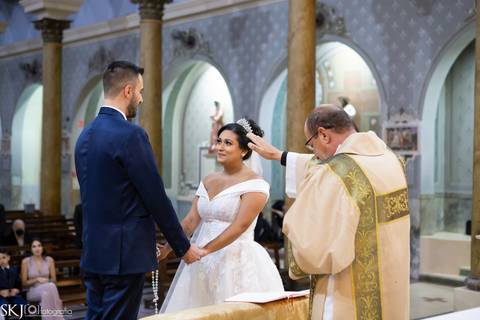 SKJ Fotografia - Casamento - Paróquia Nossa Senhora de Lourdes'