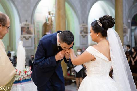SKJ Fotografia - Casamento - Paróquia Nossa Senhora de Lourdes'