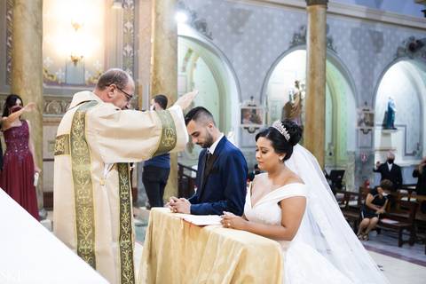 SKJ Fotografia - Casamento - Paróquia Nossa Senhora de Lourdes'