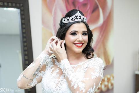 SKJ Fotografia - Making of noiva: I9 Hair'
