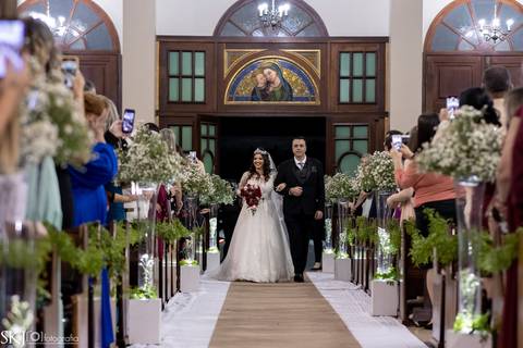 SKJ Fotografia  - Casamento - Paróquia Nossa Senhora do Bom Conselho'