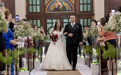 SKJ Fotografia  - Casamento - Paróquia Nossa Senhora do Bom Conselho'