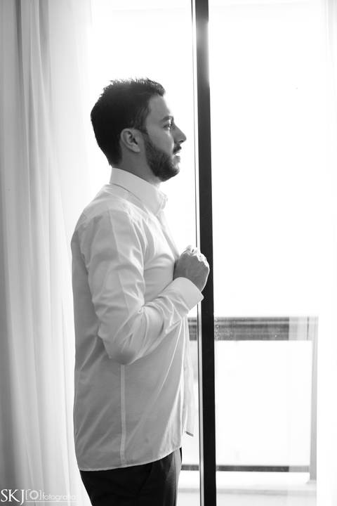 SKJ Fotografia - Making of noivo - Blu Tree Hotel'