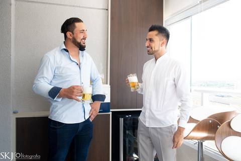 SKJ Fotografia - Casamento - Making of noivo'