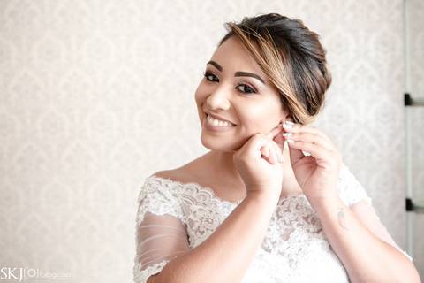 SKJ Fotografia - Casamento - Making of noiva'