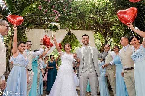 SKJ Fotografia - Casamento - Espaço Questt'