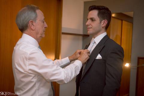 SKJ Fotografia  - Making of noivo - Hotel Meliã- Ibirapuera'