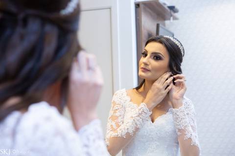 SKJ Fotografia  - Making of noiva - Depil Class'