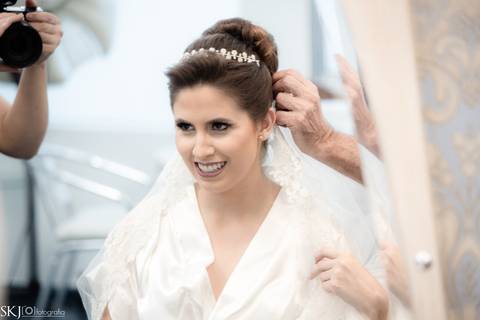 SKJ Fotografia - Making of noiva - Haroldo Hair'