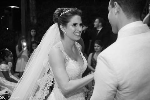 SKJ Fotografia - Making of noiva - Espaço Vdara'