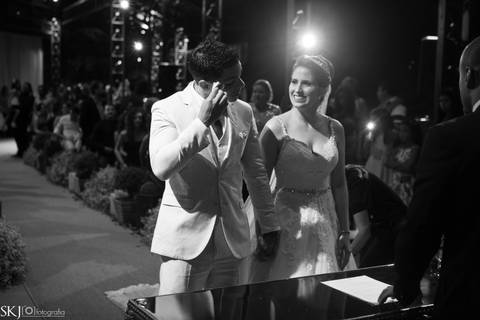 SKJ Fotografia - Making of noiva - Espaço Vdara'