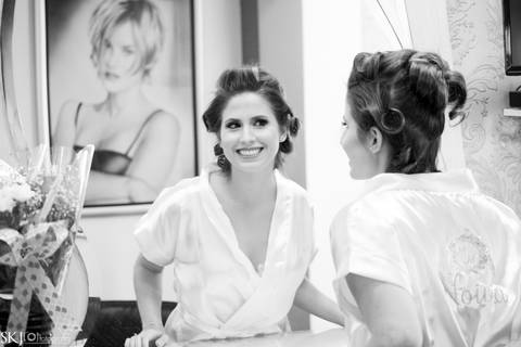 SKJ Fotografia - Making of noiva - Haroldo Hair'